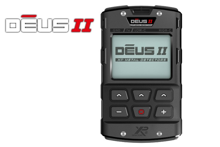 Metalldetektor XP DEUS II 28cm Spule mit Funkkopfhörer WSA2 & MI-6 Pinpointer & XP Rucksack als Gratiszugabe