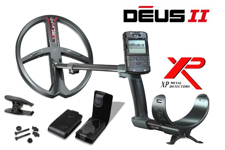 Metalldetektor XP Deus 2 mit 34cm Spule